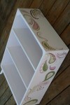 paisley bookcase/ Vintage-Twisted