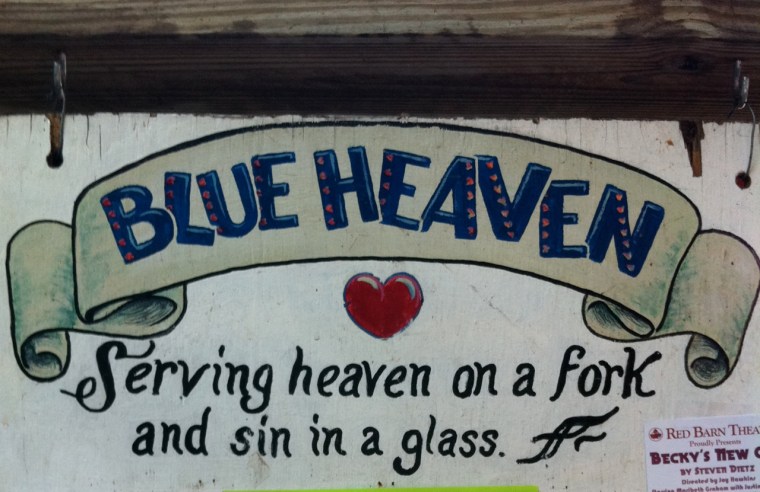 blue heaven vintage-twisted